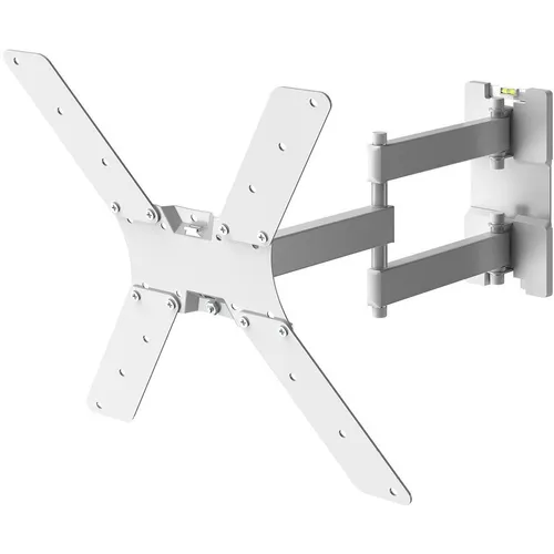 Кронштейн для телевизора Holder LCD-5566-W, 32-55", настенный, поворотно-выдвижной и наклонный, белый