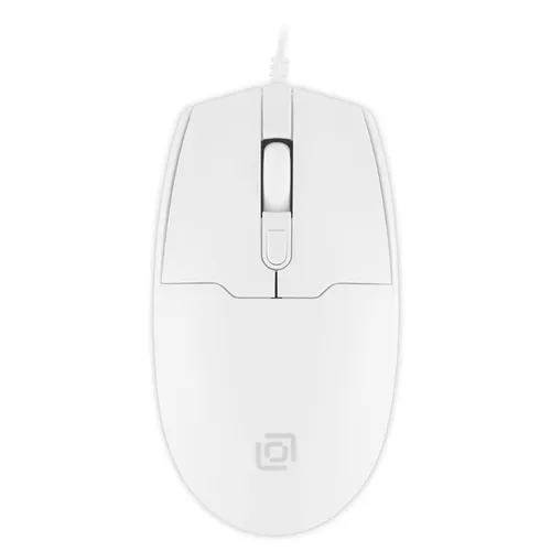 Мышь проводная Oklick 147M, оптическая, USB, 2000dpi, белый [1868746]