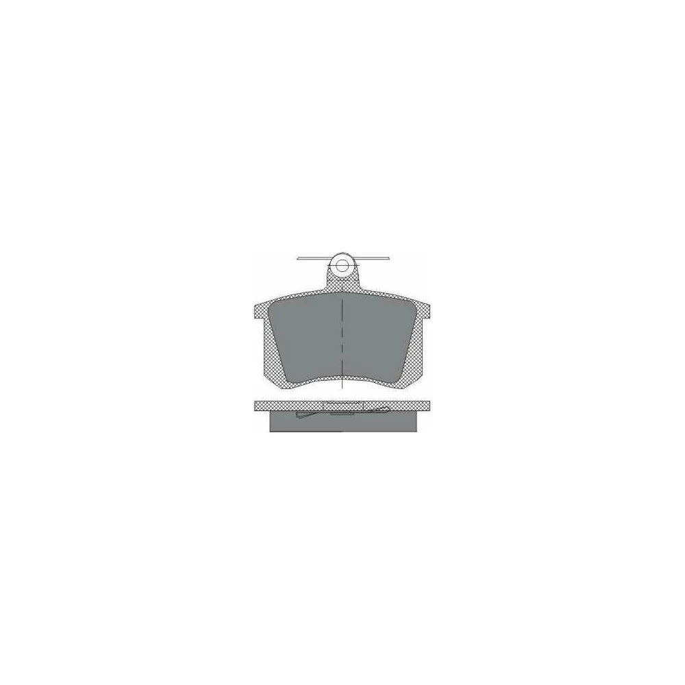 Тормозные колодки SCT SP145