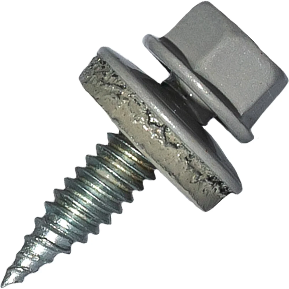 Винт HARDWEX ТМ HWX1-W-J-SP-4.8x20 мм., RAL 9006 (250 шт.) 5190000001321