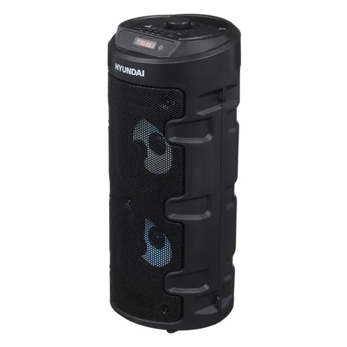 Музыкальный центр Hyundai H-MC160, 50Вт, с караоке, Bluetooth, FM, USB, SD/MMC, черный