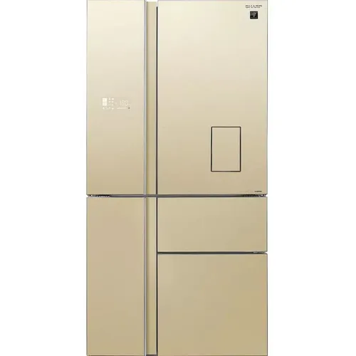Холодильник двухкамерный Sharp SJWX99ACH Hybrid Cooling, French Door, инверторный, бежевый