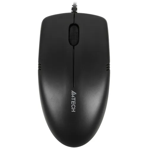 Мышь проводная A4TECH OP-530NUS, оптическая, USB, 1200dpi, черный