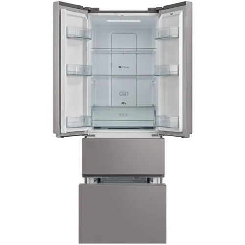 Холодильник трехкамерный Бирюса FD 431 I Full No Frost, French Door, нержавеющая сталь