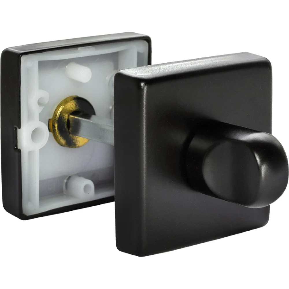 Дверная завертка MORELLI LUX-WC-SQ NERO 9012329