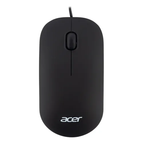 Мышь проводная Acer OMW122, оптическая, USB, 1200dpi, черный [zl.mceee.00v]