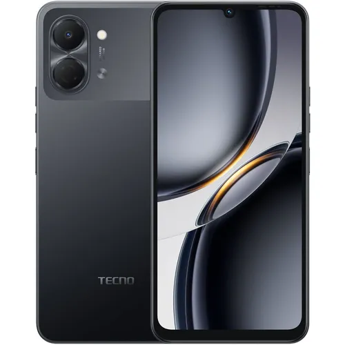 6.75" Смартфон TECNO Spark Go 3 4/128Gb, IPS, 90Гц, 5000мAч, черный