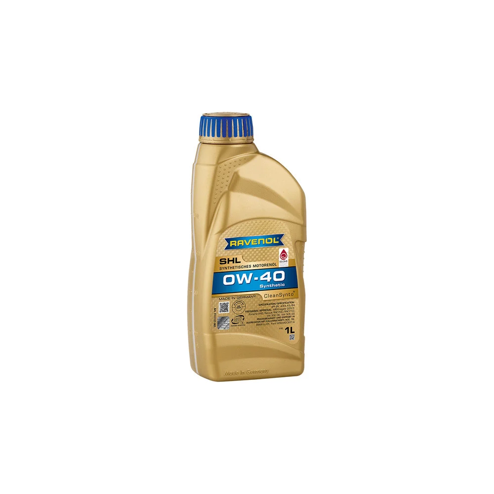 Моторное масло RAVENOL SHL SAE 0W-40, 1 л 1111127-001-01-999