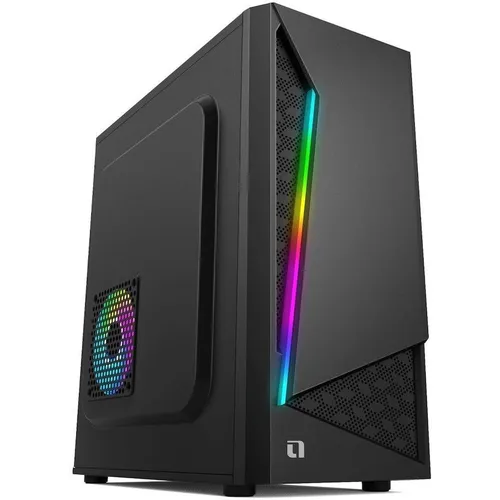 Корпус ATX Accord ACC-CL295RGB, Midi-Tower, без БП, черный