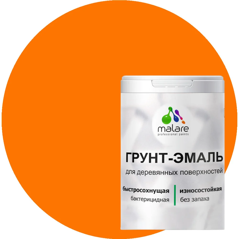 Матовая грунт-эмаль для деревянных поверхностей MALARE 2036752344350