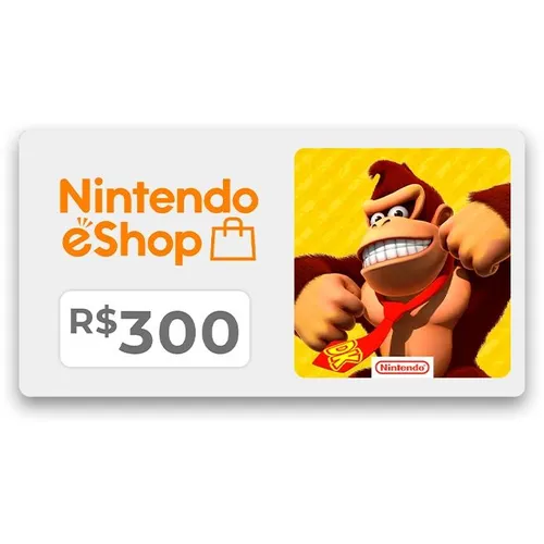 Пополнение игровой валюты Nintendo 300 BRL Brazil, регион: Бразилия