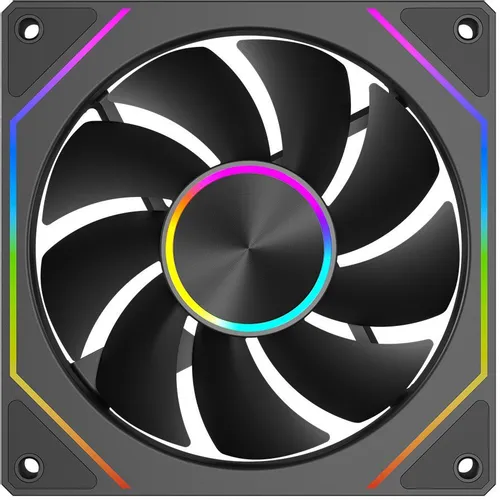 Вентилятор PCCOOLER FG120 120мм, 4-pin, 1800об/мин, 28.4 дБ, ARGB, черный, Ret [fg120 argb bk]