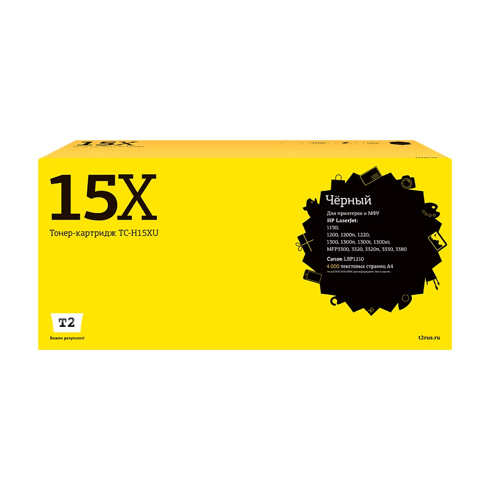 Картридж для HP LJ 1150 1200 1300 Canon LBP1210 T2 TC-H15XU