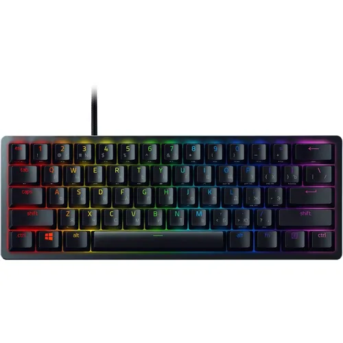 Клавиатура Razer Huntsman Mini, проводная, USB, механическая, черный [rz03-03391500-r3r1]