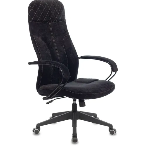 Кресло Бюрократ CH-608Fabric, ткань, до 150кг, черный