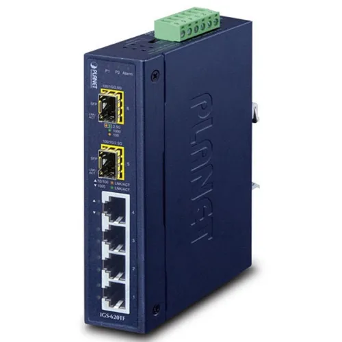 Коммутатор PLANET IGS-620TF, неуправляемый