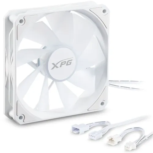 Вентилятор XPG Vento R 120 120мм, 4-pin, 1600об/мин, 32 дБ, ARGB, белый, Ret [ventor120argbpwm-whcww]