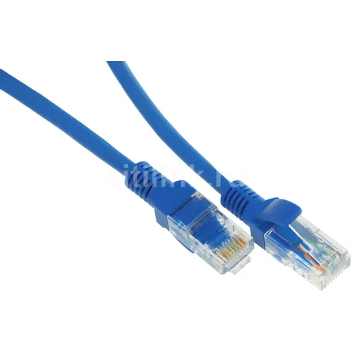 Патч-корд NTSS NTSS-PC-UTP-RJ45-5e-15.0-LSZH-BU, вилка RJ-45, вилка RJ-45, кат.5E, LSZH, 15м, синий