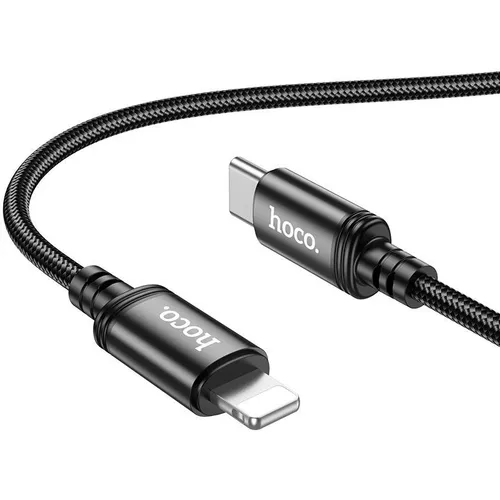 Кабель Hoco X89 Wind iP, Lightning (m) - USB Type-C (m), 1м, черный