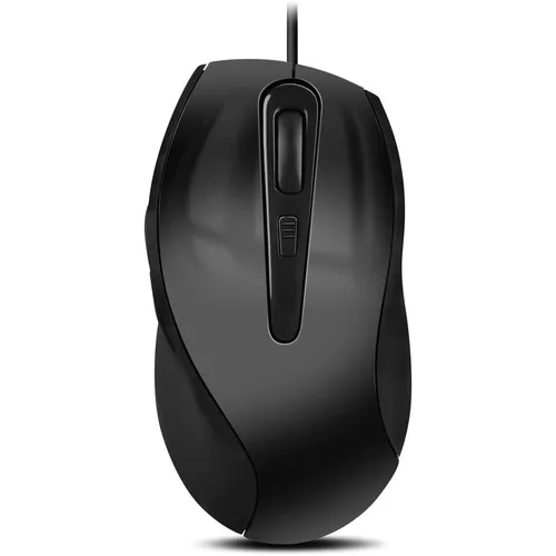 Мышь проводная SPEEDLINK Axon Desktop, оптическая, USB, 2400dpi, черный [sp34]