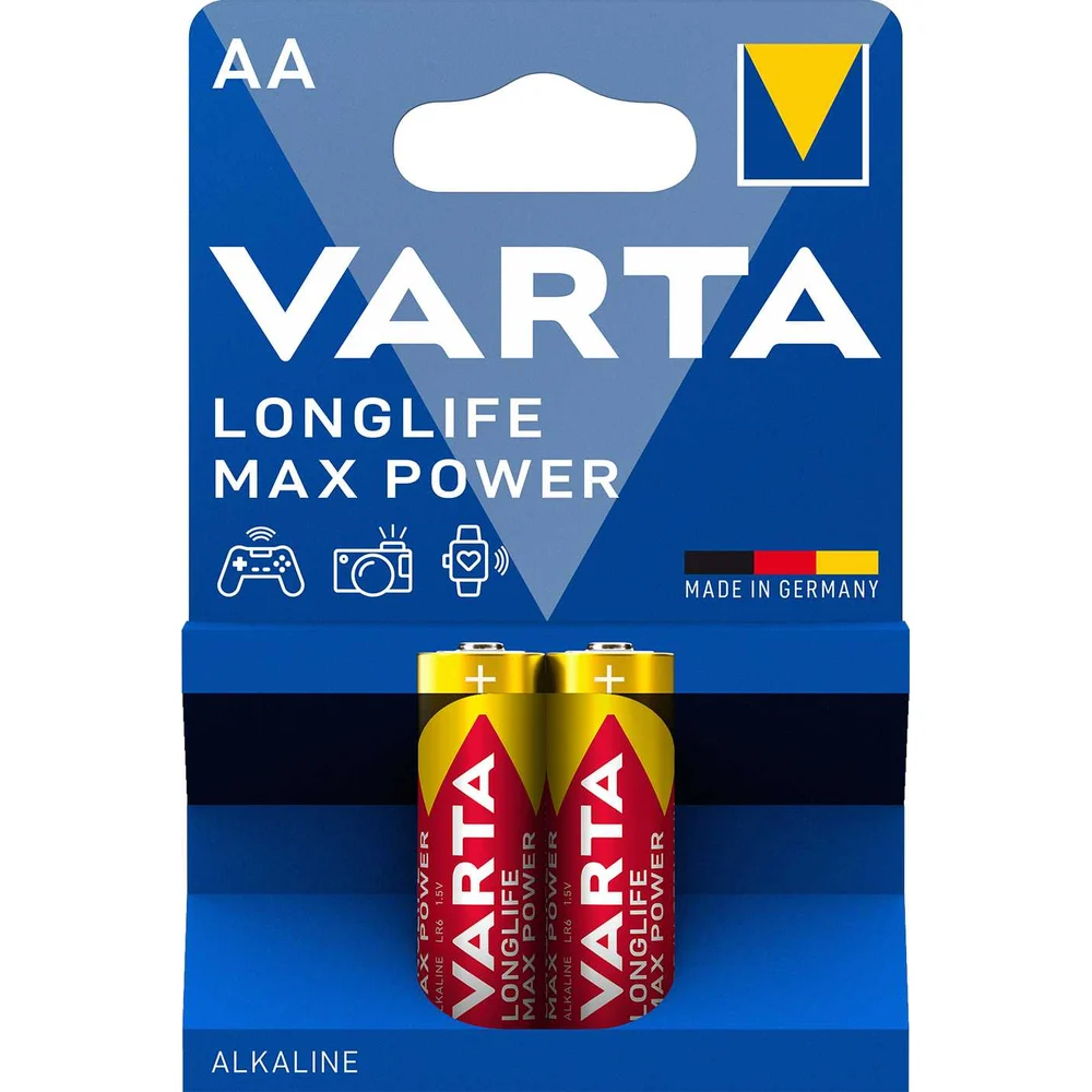 Батарейка Varta LONGLIFE MAX P. 4008496114764