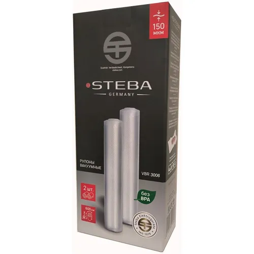 Рулоны вакуумные для вакуумной упаковки STEBA VBR 3006, 30см x 600см
