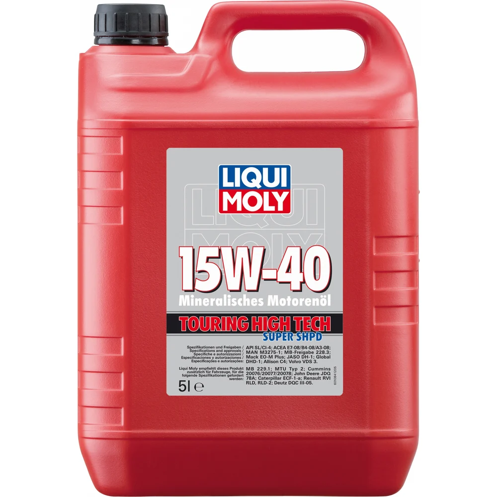 Минеральное моторное масло LIQUI MOLY THT Super SHPD 15W-40 E7/E5/B4/B3/A3 1084