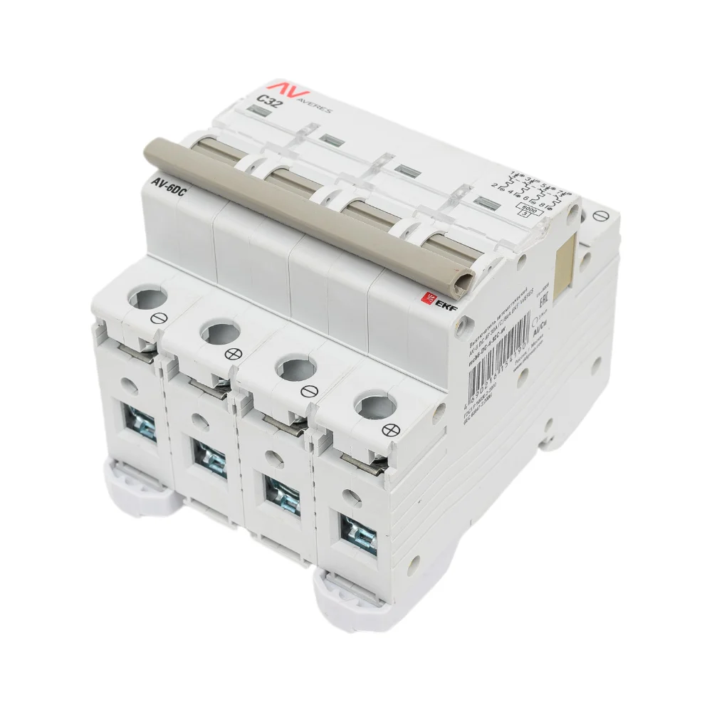 Автоматический выключатель EKF AVERES AV-6 mcb6-DC-4-32C-av