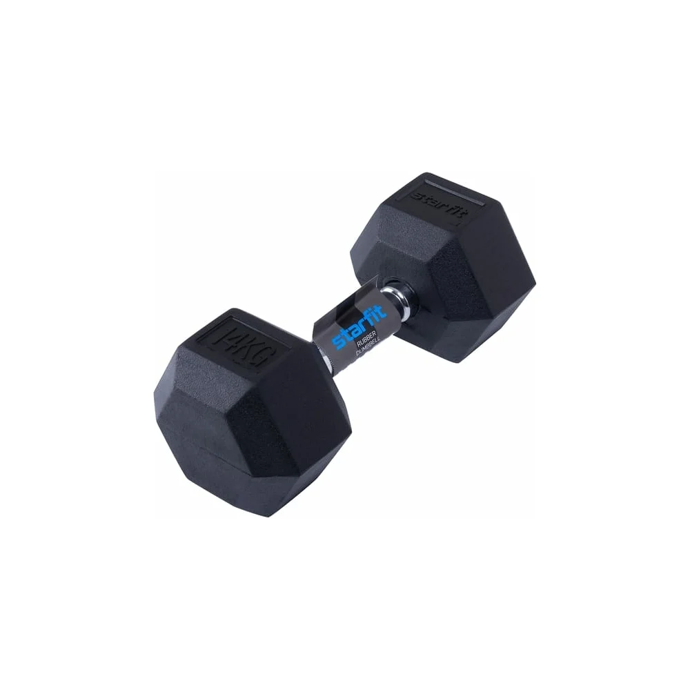 Гексагональная обрезиненная гантель Starfit DB-301 УТ-00019793