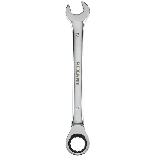 Ключ гаечный REXANT 12-5813-1, 19мм, трещоточный