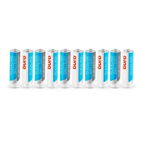 AA Батарейка Buro Alkaline LR6, 10 шт.
