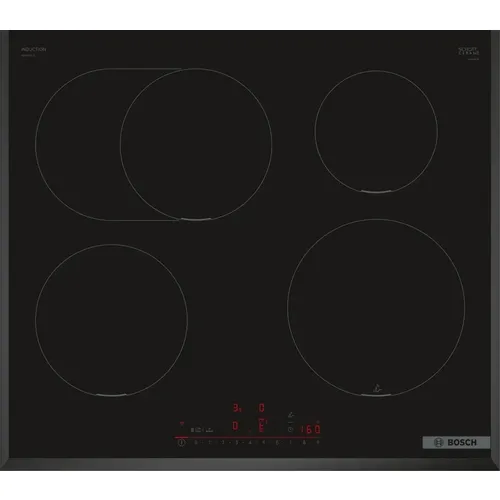 Индукционная варочная поверхность Bosch PIF651HC1E, конфорок: 4 шт., стеклокерамика, независимая, черный