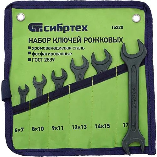 Набор ключей СИБРТЕХ 15220