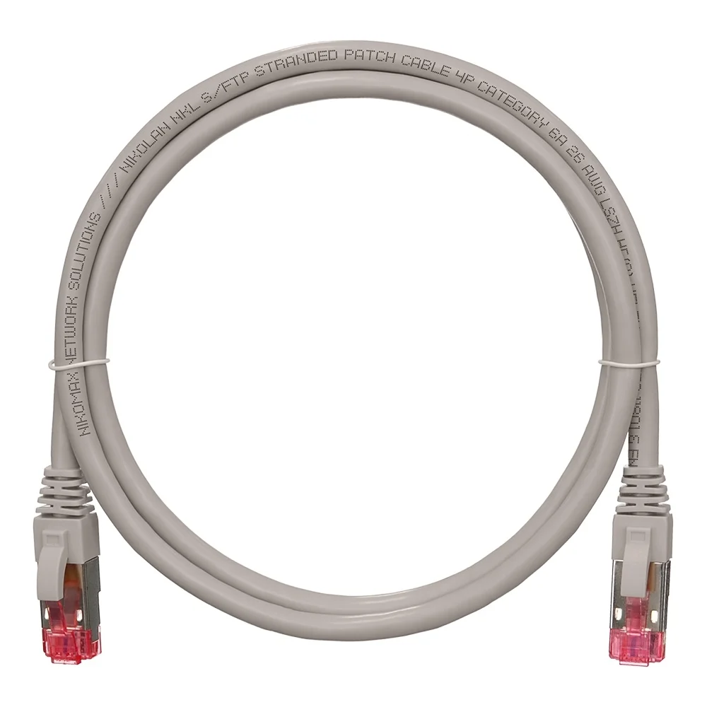 Шнур NIKOMAX NMC-PC4SA55B-001-C-GY
