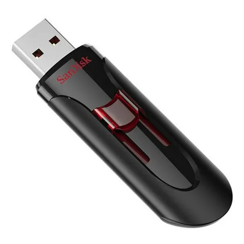 Флешка USB Sandisk Cruzer Glide 32ГБ, USB3.0, черный [sdcz600-032g-g35]