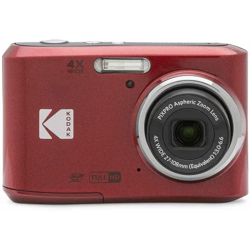 Цифровой компактный фотоаппарат Kodak Pixpro FZ45, красный