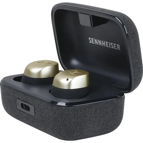 Наушники Sennheiser Momentum True Wireless 4, Bluetooth, внутриканальные, золотистый [700441 mtw4 gold]
