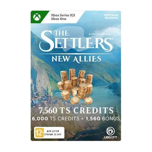 Пополнение игровой валюты Microsoft The Settlers: New Allies 7560 Credits Pack, регион: Россия, Весь мир