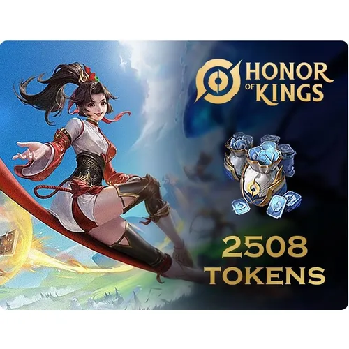 Пополнение игровой валюты HONOR OF KINGS 2508 Tokens, регион: Россия, Весь мир