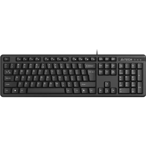 Клавиатура A4TECH KKS-3, проводная, USB, мембранная, черный