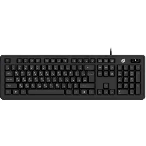 Клавиатура Oklick K175, проводная, USB, мембранная, черный