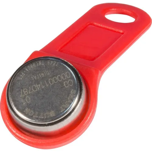 Ключ домофона TANTOS TM1990A iButton TS красный [00-00068831]