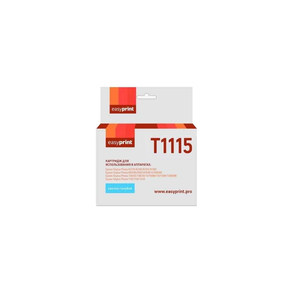 Картридж для Epson Stylus Photo R390, RX690, EasyPrint T0815, T1115 IE-T1115
