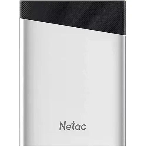 480ГБ Внешний диск SSD NETAC Z6S NT01Z6S-480G-32SL, USB-C, чтение - 520МБ/с, серебристый