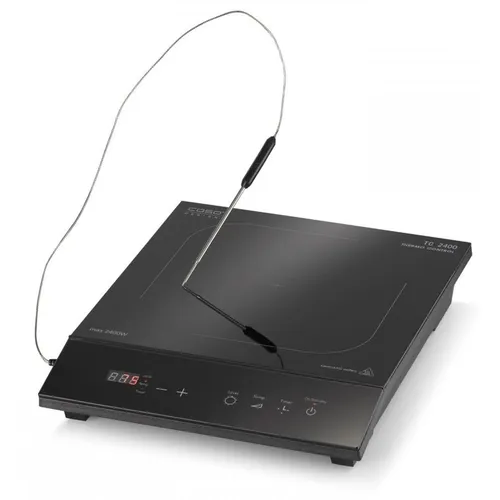 Настольная плита индукционная CASO TC 2400 Thermo Control, стеклокерамика, черный