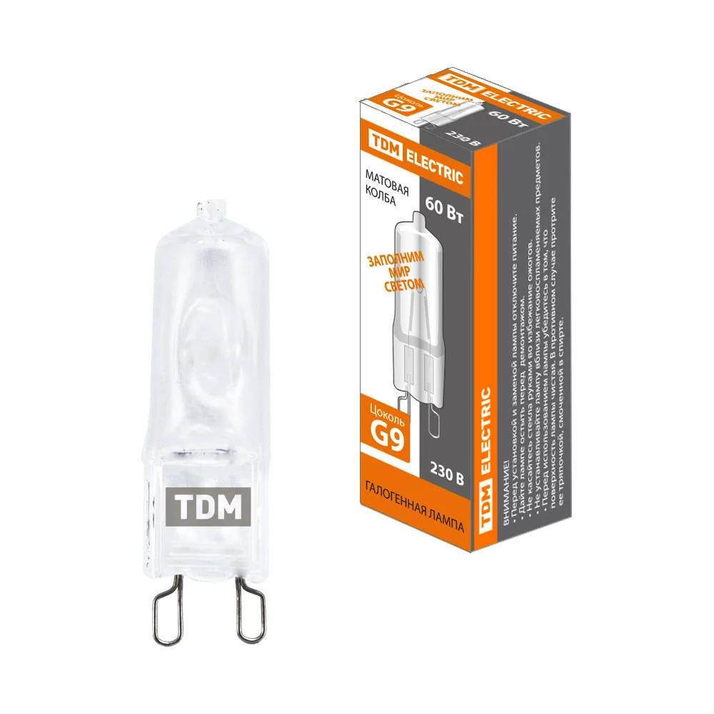 Капсульная галогенная лампа TDM JCD SQ0341-0059