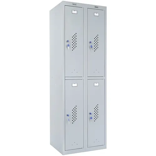 Шкаф для одежды ПРАКТИК LS ML/LS 22-60, металл, 1830мм х600мм серый [s23099421502]