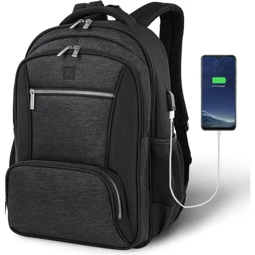 Рюкзак BRAUBERG Functional Secure 30х46х18 см, 1.048кг, темно-серый [270751]