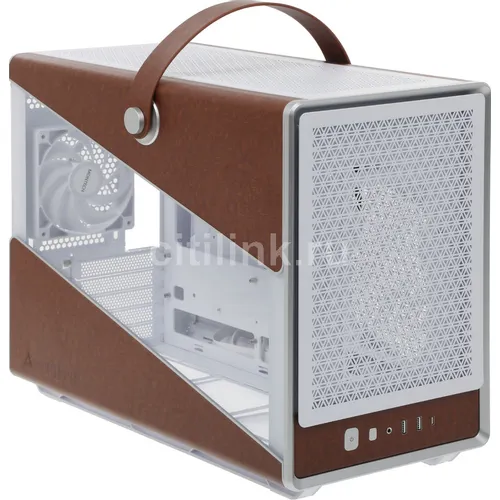 Корпус mATX MONTECH Heritage (W), Mini-Tower, без БП, белый