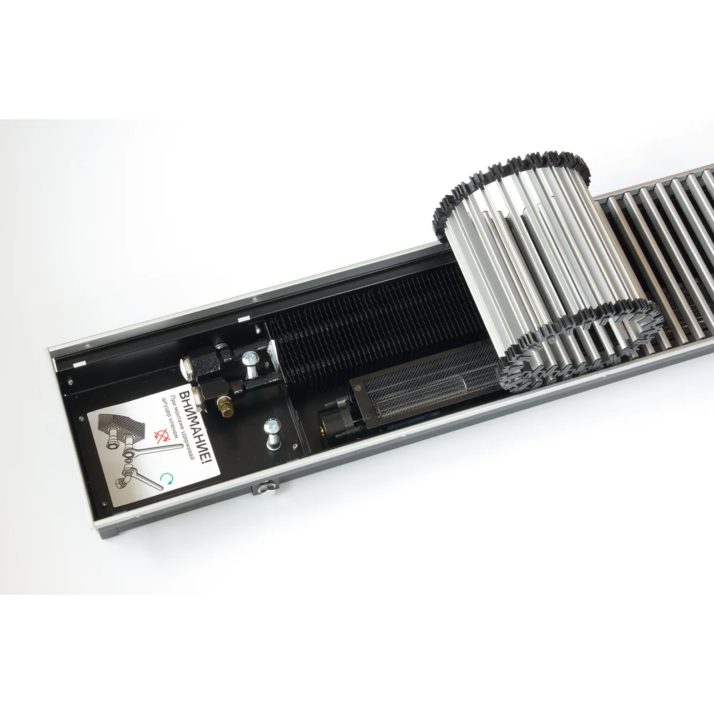 Внутрипольный конвектор KVZ KVZ-Vent-180-70-1600-2V-UA/RRA-180-1600-A